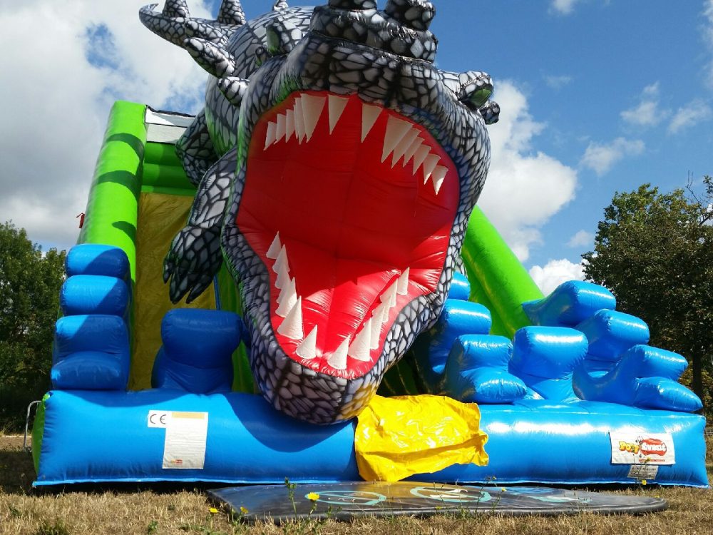 TOBOGGAN GONFLABLE CROCODILE DE 7 METRES – Image 5