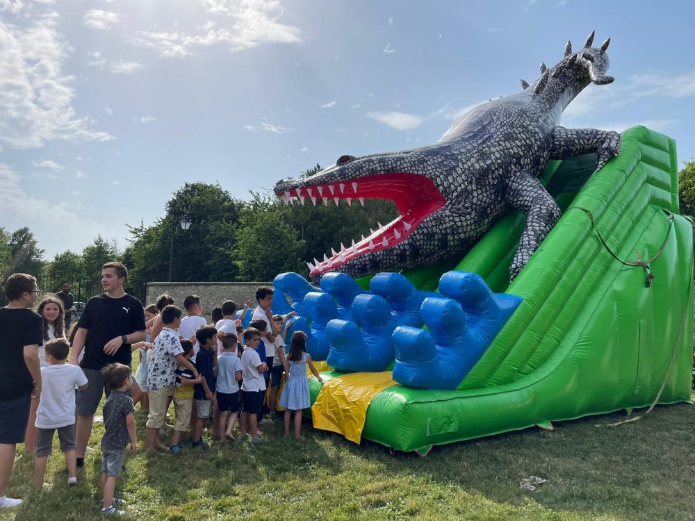 TOBOGGAN GONFLABLE CROCODILE DE 7 METRES – Image 2